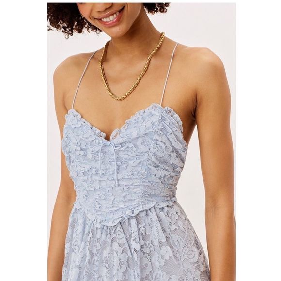 FOR LOVE & LEMONS JOELLE MAXI DRESS - Picture 4 of 8